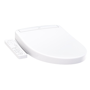 TOTO WASHLET S2 Electronic Bidet Toilet Seat with Instantaneous Water Heating, PREMIST and EWATER+ Wand Cleaning, Elongated, Cotton White - SW3346#01