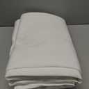 H.VERSAILTEX White Curtains 84 inches Long for Living Room Thermal Insulated Room Darkening Window Treatment Panels Drapes Light Reducing Curtains for Bedroom, 2 Panels, 52" W x 84" L, White