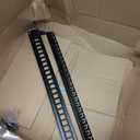 Cable Matters Rackmount or Wall Mount 1U 24 Port Keystone Patch Panel with Cable Management and Support Bar, 19-inch Blank Patch Panel for Keystone Jacks