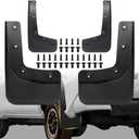 Upgraded Mud Flaps Compatible with 2025 2024 Ford Ranger, No Drilling/Tape Wheel and Tire Mud Guards Fit for Ranger XL, XLT, Lariat, All Weather Protector Splash Guard Fenders (Not for Raptor), 4PC