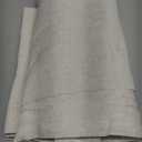 jinchan Boho Curtains for Bedroom Linen Blend Boho Curtains 84 Inches Long 2 Panels Farmhouse Embroidered Drapes for Living Room Light Filtering Grommet Window Treatments Ivory on Beige