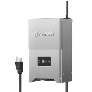 DEWENWILS 300W Smart Low Voltage Landscape Transformer, 2.4GHz WiFi Landscape Lighting Transformer, 120V AC to 12/15V AC, Compatible with Alexa & Google Home, for Outdoor Landscape Lights