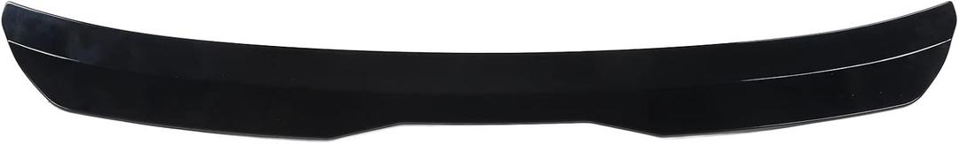 ZJchao Rear Window Spoiler, Spoiler Universal Rear Window Roof Visor Deflector for Cars with Tape for Reduce Drag (Glossy Black)