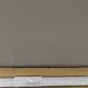 DEZ FURNISHINGS Cordless 1" Light Filtering Pleated Shade, Fabric, 33.5" W x 48" H, White