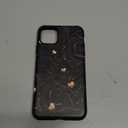 for iPhone 11 Pro Max Case,Golden Love Black Rose Pattern for Girl Women Boy Hard Hybrid Shell Shockproof Silicone Full Body Protective Case for iPhone 11 Pro Max