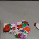 300 PCS Glitter Heart Stickers, Colorful Self Adhesive Foam Star Heart Stickers, Arts Craft Mini Star Bulk for Valentine Crafts DIY Greeting Card Envelopes Scrapbooking