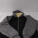 GXAMOY Men's Winter Fleece Hoodies for Men Heavyweight Warm Thick Full Zip Up Sweatshirt Outerwear XL