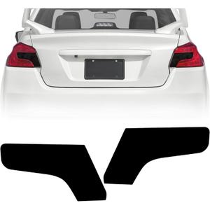 NDRUSH Blackout Taillight Vinyl Tint Film, Precut Overlays,Tail Light Wrap Cover Compatible with 2015-2020 Subaru WRX/STI