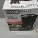 BLACK+DECKER 12-Cup Digital Coffee Maker, Programmable, Washable Basket Filter, Sneak-A-Cup, Auto Brew, Water Window, Keep Hot Plate, Black