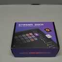 Stream Deck, 15-Key All-in-one Streaming Keypad Controller for Desktop Productivity, Customise LED Touchable Switchable Buttons for OBS, Twitch, YouTube - Mac & PC Compatible