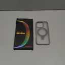 TORRAS Ultra Magnetic Ostand for iPhone 16 Pro Case [Fit for MagSafe] [Sturdy Stand & Ring Holder] Mil-Grade Shockproof Matte Anti-Scratch Slim Protective Kickstand Case, Natural Titanium 6.3 inch