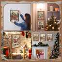 VioraWhite 12 Pcs Seasonal Diamond Art Set for Adults Holiday Theme Diamond Painting Kits for Women DIY Cartoon 5d Rhinestones Crafts Gifts with Tools for Home Wall Decoration(Retro)