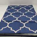 OLANLY Indoor Door Mat, 32" x 48" , Non-Slip Absorbent Resist Dirt Entrance Mat, Washable Low-Profile Inside Floor Mat Doormats for Entryway, Navy