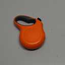 Fida Retractable Dog Leash, 16ft Heavy Duty Pet Walking Leash for Medium/Large Dog up to 110 lbs, Tangle Free. One-Hand Brake (Large, Orange)