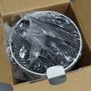 Air Purifiers for Home Large Room Cover Up to 1500 Ft² with True HEPA Filter, 20dB Sleep Mode, 360° Air Intake & Outlet, Air Cleaner for Bedroom Pets, 7 Color Light, HAP604, Bright White