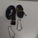 Bellzacasa Double Hammock, Heavy Duty 500 lb Load Capacity Tassels and Fishtail Knitting with Mounting Straps for Outdoor Camping Patio Balcony Beige