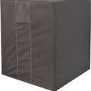 Jeacent Central Air Conditioner Covers for Outside Units AC Covers 24x24x22 inches (Brown)