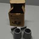 Aliseniors Walker Ski Glides 2 Pack - Universal 1 1/8" Fit Walker Accessories for Senior Folding Mobility Aids - Heavy Duty Smooth Glide on All Surfaces, Durable Floor Protection