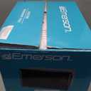 Emerson MW7302B Compact Countertop Microwave Oven with Touch Control, LED Display, 700W, 10 Power Levels, 6 Auto Menus, Glass Turntable and Child Safe Lock, 0.7 Cu., Ft. Black