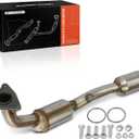 A-Premium Right Catalytic Converter Kit Direct-Fit Compatible with Toyota Tundra 2007-2019, Sequoia 2008-2019, 4.6L 5.7L, EPA Compliant, Replace# 174100S010