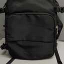 Travel Backpack for Women Men, Carry on Backpack, TSA 15.6 inch Laptop Backpack Flight Approved, Personal Item Travel Bag Nurse Bag Casual Daypack for Weekender Business Trip, Black