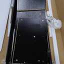 YITAHOME TV Stand for 65 Inch TVs, Entertainment Center with Storage Cabinets, Power Outlet & LED Light, Media TV Console with Barn Doors for Living Room, Black (59")