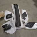 HECASA Trunk Spoiler Compatible with 2015-2021 Subaru WRX STI 4 Door Sedan Rear Trunk Spoiler Wing Lid ABS Plastic Carbon Fiber Color