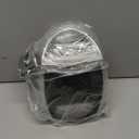 GiveBest Portable Electric Space Heater with Thermostat, 1500W/750W Safe and Quiet Ceramic Heater Fan, Heat Up 200 Square Feet for Office Room Desk Indoor Use, Silver