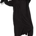 DarkCom Adult Women Men Pajamas Cosplay Honey Badger Onesie Halloween Costume One Piece Sleepwear Christmas Pajamas, S
