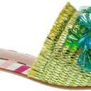 Betsey Johnson Women's Peyten Slide Sandal (Green)