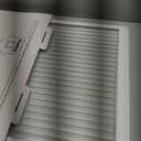 24"x24" Gable Vent Aluminum Alloy Extra-Large Attic Vent, Rustproof Mesh Keeping Out Animals, Reduces Moisture Build-Up, Opening 22"x22" White Paintable