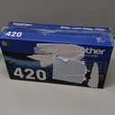 Brother Genuine TN420 Mono Laser Toner Cartridge, Black