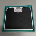 Adamson A21 Analog Scales for Body Weight - Up to 300 LB - New - Anti-Skid Rubber Surface + Large Numbers - Analog Bathroom Scale - Affordable - Durable with 20-Year Assurance - Black