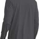 Mens Casual Mock Turtleneck T-Shirts Long Sleeve Thermal Stretchy Pullover Basic Lightweight Undershirt Sweater Tops (XXL)