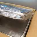 Hotel Pan, Full Size Steam Table Pan 4" Deep Stainless Steam Table Pan with Lid Full Size Food Pan 20.8" L x 13" W Anti Jam Stainless Steel Buffet Pan Commercial Stainless Steel Pan (4 Pack)