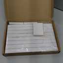 Blulu 31 Pack Wooden Earring Display Stand 7 Slots jewelry Display Holder with Earring Card for Selling Vendors Retail Show