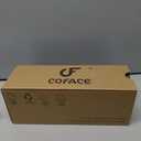 COFACE Womens Flip Flops with Comfortable Arch Support Ladies Dressy Lightweight Wedge Flip-Flops Summer Soft Yoga Mat Platform Thong Sandals for Beach, Hot Pink Size 9 (Pink)