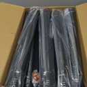 4 Pack String Light Poles for Outside, 10Ft Adjustable Outdoor Light Poles for String Lights, Outdoor Lighting Stand with Fork for Patio, Deck, Backyard, Garden, Party & Wedding