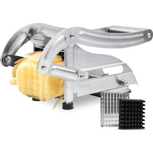 French Fry Cutter - Blades Potato Slicer of 2 size, Cutter slicer suitable for potato, Cucumber, Apple, Onion