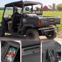 KEMIMOTO UTV Storage Box 45.3L/11.9Gal Waterproof Storage Bin Lockable Tool Box Compatible with 2016-2026 Can-Am Defender & Defender MAX, 2021+ Commander & Commander MAX 1000R 700