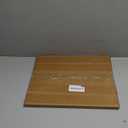 PEKER Wooden Serving Tray with Metal Handles, Black Decorative Coffee Table Tray for Breakfast in Bed, Ottoman & Home Dcor, Wooden Food Tray for Kitchen, Living Room & Dining Table