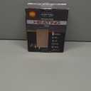 Berkshire Weighted Heating Pad for Pain Relief -18"x33" Electric Heat Wrap with 10 Heat Settings, Auto Shut Off -Targets Back, Neck, Shoulder, Leg, Abdomen Cramps -Machine Washable & Portable, Blue