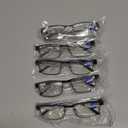 5PCS Reading Glasses Men - Blue Light Blocking Computer Metal Thin Frame Readers For Men/Women