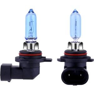 NEWBROWN 9012 HIR2 Headlight Bulb Halogen Bulb 5000K Super White Light Long Life Replacement PX22D 12V/55W (9012/HIR2, 2 Pack)