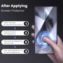 Nillkin 2 Pack Military-Grade 9H+ Tempered Glass for Samsung Galaxy S25 Ultra - Full Screen Protection, Fingerprint Ready, Anti-Glare Set - Bubble-Free Easy Install