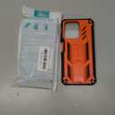 FNTCASE for Motorola Moto G-Power-5G-2026 Case: for Moto G Power 5G 2025 Case with Kickstand | Built-in Screen Protector Military Grade Drop Proof Protection Rugged Shockproof Protective Sturdy Orange