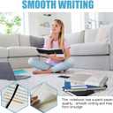 Lined Journal Notebook, 6Pack Hardcover Notebook for Men & Women  Journals for Writing, Work, School, Home & Daily Notes, 160 Pages  Medium A5, 5.7"x8", 100 gsm Thick Paper (Black)