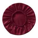 Round Stool Chair Cover PU Leather Waterproof Chair Protector Seat Cover Red|Slipcovers|Home & Garden 5-Pack L