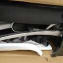 TRALT Office Chair Ergonomic Desk Chair with Lumbar Support Black White, 1, Pack of 1