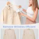 BEAUTURAL Steamer for Clothes, Portable Garment Wrinkle Remover, Fast 30s Heat-up, Foldable and Handheld, 120V Only (Not for 220V Europe) (White)